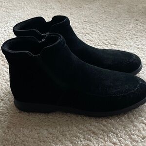 Vaneli Sport Women’s Black Suede Ankle Boots